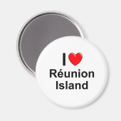 Réunion Magneet (Voorkant / Achterkant)