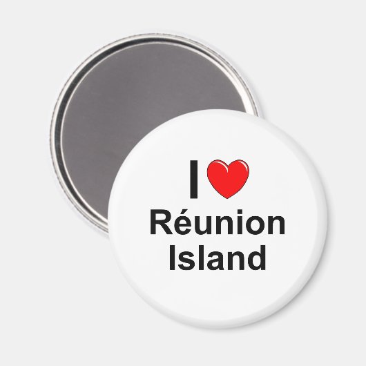 Réunion Magneet (Voorkant / Achterkant)