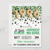 Reunion middelbare school 1996 kaart (Voorkant)