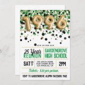 Reunion middelbare school 1996 kaart (Voorkant / Achterkant)