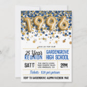 Reunion middelbare school 1996 kaart (Voorkant)