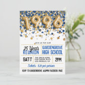 Reunion middelbare school 1996 kaart (Staand voorkant)