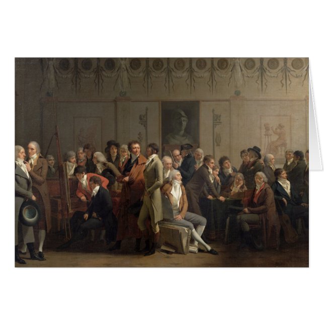 Reunion of Artists in the Studio of Isabey, 1798 (Voorkant Horizontaal)