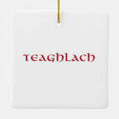 Reunion Ornament van de familie O'Donnell (Achterkant)