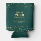 Reunion Party & Green Confetti Class Blikjeskoeler (Voorkant)