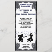 Reunion-rackkaart2 Programmakaart (Voorkant)