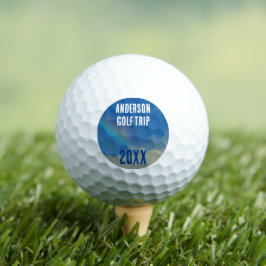 Reunion Rainbow jaarlijkse familie golftoernooi Golfballen