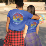 Reunion reünie Matching T-shirt<br><div class="desc">Maak van je familie een reünie om te herinneren met onze Retro Beach Cruise die t-shirts aanpast. Perfect voor een zomerstrand terugtocht, deze kleurrijke shirten zijn het enige wat je familie bij elkaar brengt. Of je nu van je familiertrots wilt shows of je vakantie wilt zoeken, onze t-shirts vormen de...</div>
