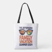 Reunion Reunion Cruise Trip Beach Vacking Tote Bag (Achterkant)
