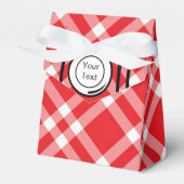 Reunion - Rood, Wit & Blauw Picknick of BBQ Bedankdoosjes (Voorkant Zijde)