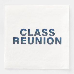 Reunion t - shirts klasse servet
