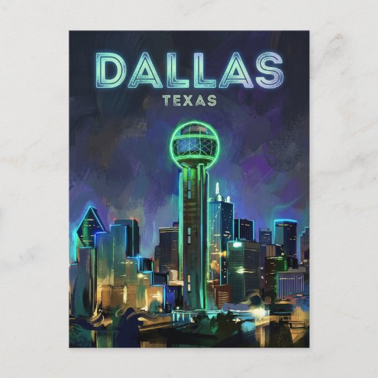 Reunion Tower VS Briefkaart (Voorkant)