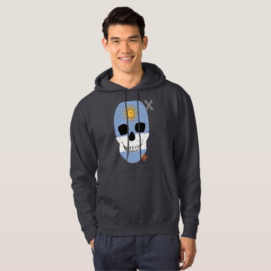 REUNIONES Argentina sudadera con capucha B2 Hoodie (Voorkant volledig)