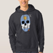 REUNIONES Argentina sudadera con capucha B2 Hoodie (Voorkant)