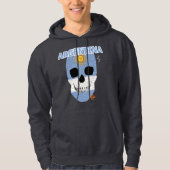 REUNIONES Argentina sudadera con capucha B2 Hoodie (Voorkant)