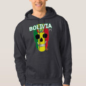 REUNIONES Bolivia sudadera con capucha B2 Hoodie (Voorkant)