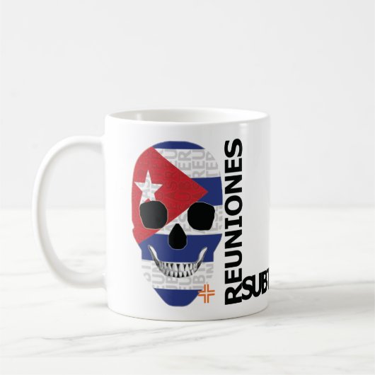 REUNIONES Cuba Taza clasica Koffiemok (Links)