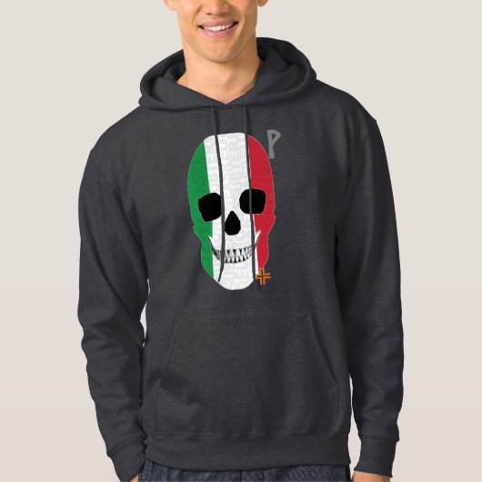 REUNIONES Italia sudadera con capucha B2 Hoodie (Voorkant)