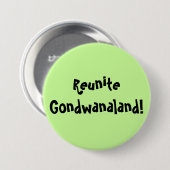 Reunite Gondwanaland 1 Button (Voorkant /achterkant)