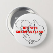 Reunite Gondwanaland 2 Button (Voorkant /achterkant)