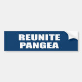 REUNITE PANGEA BUMPERSTICKER (Voorkant)