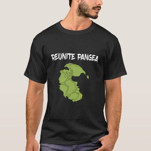 Reunite Pangea Eh Science Geologist Geology T-shirt (Voorkant)