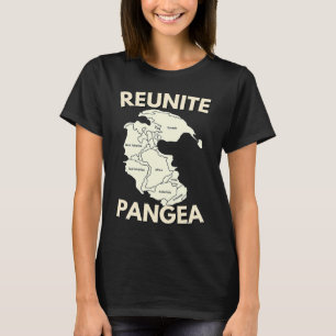 Reunite Pangea Geologis Geology T-shirt