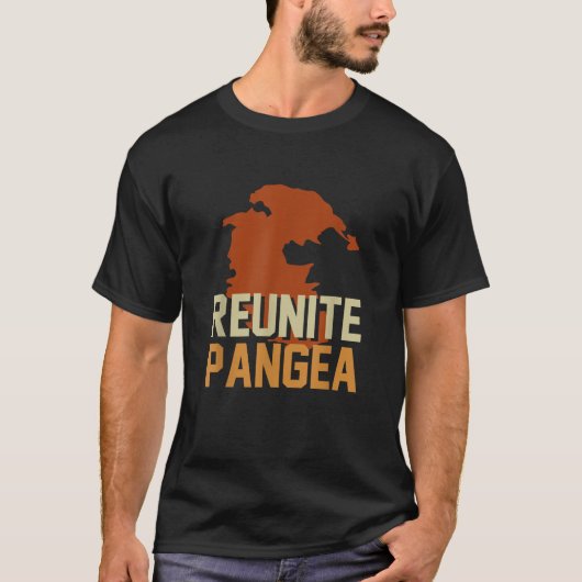 Reunite Pangea Geology T-shirt (Voorkant)
