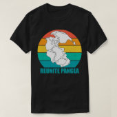 Reunite Pangea  Retro Sunset Distress T-shirt (Design voorkant)