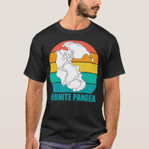 Reunite Pangea  Retro Sunset Distress T-shirt