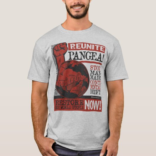 Reunite Pangea! T-shirt (Voorkant)