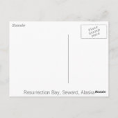 Reurrectiebaai in Seward, Alaska Briefkaart (Achterkant)