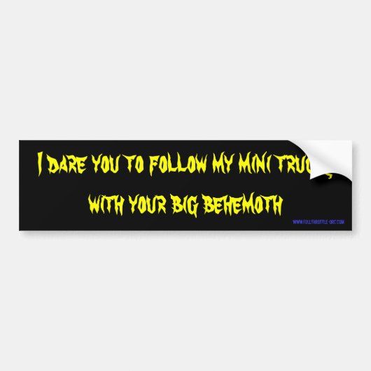 reus bumpersticker (Voorkant)