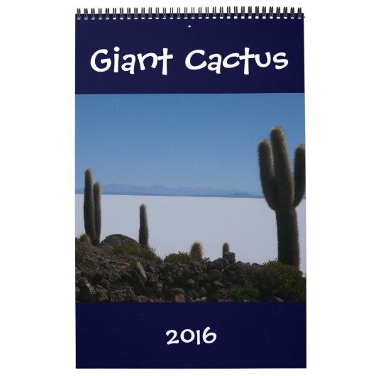 reus cacti 2016 kalender (Hoes)