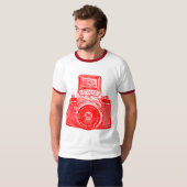 Reus Camera uit Oost-Duitsland - Rood T-shirt (Voorkant volledig)