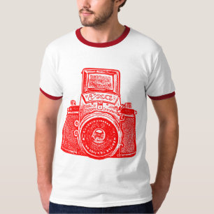 Reus Camera uit Oost-Duitsland - Rood T-shirt