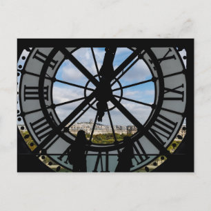 Reus klok van glas in het Musée d'Orsay - Parijs Briefkaart
