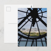 Reus klok van glas in het Musée d'Orsay - Parijs Briefkaart (Voorkant / Achterkant)