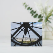 Reus klok van glas in het Musée d'Orsay - Parijs Briefkaart (Staand voorkant)
