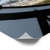 Reus klok van glas in het Musée d'Orsay - Parijs Poster (Hoek)