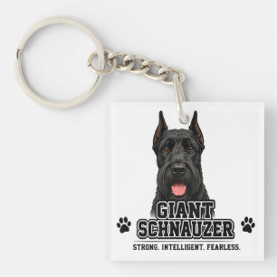 🐾 Reus Schnauzerliefhebber Cadeau🐾 Sleutelhanger