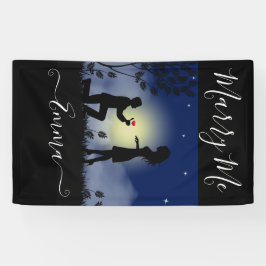 reus trouwt met me gepersonaliseerd voorstel spandoek