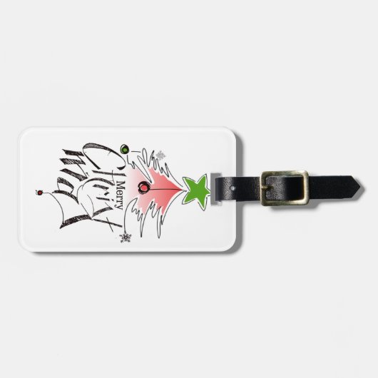 Reusable Grocery Bag Bagagelabel (Voorkant horizontaal)