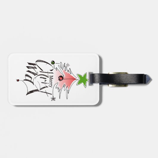 Reusable Grocery Bag Bagagelabel (Achterkant horizontaal)