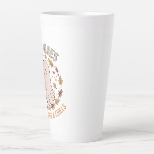 Reusable Grocery Bag Latte Mok (Voorkant)