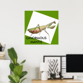 REUSACHIGE BIDSPRINKHAAN POSTER (Thuiskantoor)