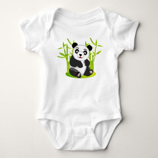 reusachtig beer van panda romper (Voorkant)
