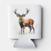 reusachtig hert in een rack blikjeskoeler (Achterkant)