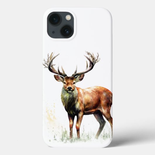 reusachtig hert in een rack Case-Mate iPhone case (Achterkant)