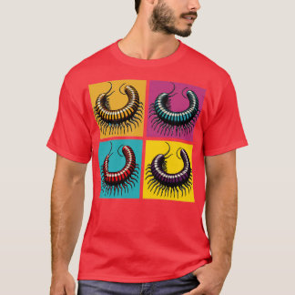 Reusachtige Afrikaanse Millipede Cool Spider T-shirt